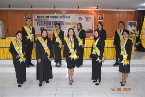 Rapat Senat Terbuka Luar Biasa Dalam Rangka Yudisium Sarjana I Priode