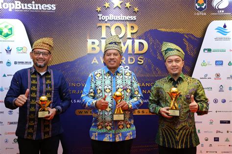 Bupati Siak Raih Penghargaan Top Pembina Bumd Riaunet Situs