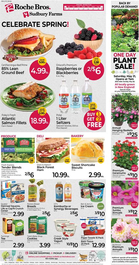 Roche Bros Supermarkets Ad Circular Yulak