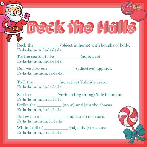 Free Christmas Mad Libs Printables Printable And Enjoyable Learning