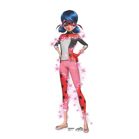 Wet Paint Printing Miraculous Marinette Lady Bug Morph Cardboard Standup | Wayfair