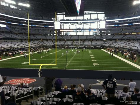 Cowboys Stadium Seat View | Elcho Table