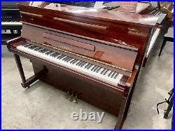 Yamaha P Upright Piano Polished Cherry