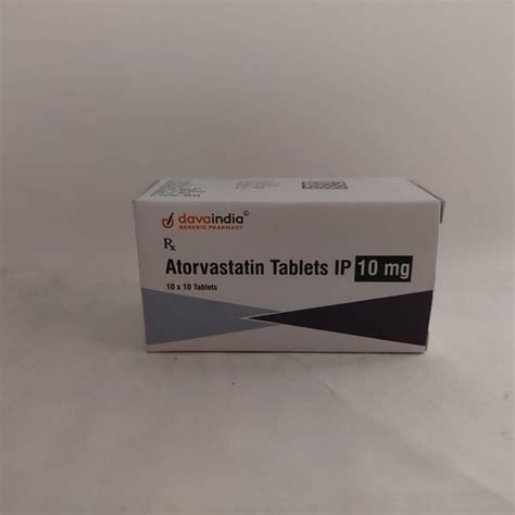 Atorvastatin 10Mg - Generic Davai