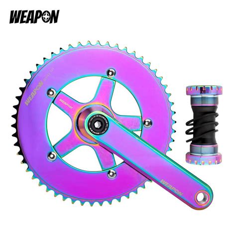 Oil Slick Crankset WEAPON H24 Track Crankset Promotion Now