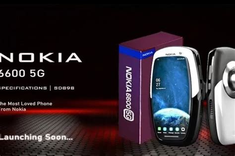 Hadir Dengan Teknologi Canggih Nokia 6600 5G Ultra Membawa Kamera