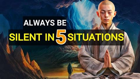 Always Be Silent In Situations Zen Master Story Youtube