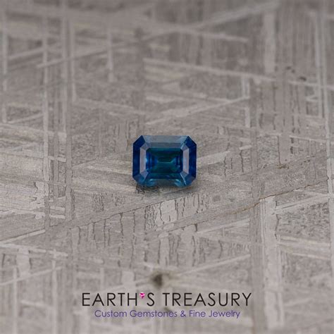 Carat Deep Blue Green Montana Sapphire Heated Earth S Treasury