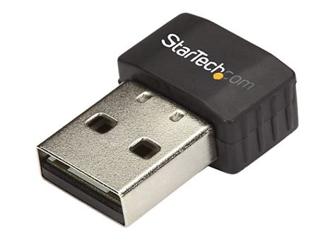 StarTech.com Wireless USB WiFi Adapter - AC600 Dual-Band Nano USB ...