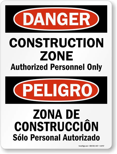 Construction Zone Signs