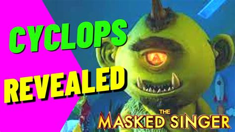 Cyclops Revealed As Marvel Character Masked Singer Youtube