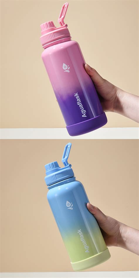 Agua Flask Original Oz Tumbler Hot And Cold Vacuum Sports Water Bottle Double Wall Thermal