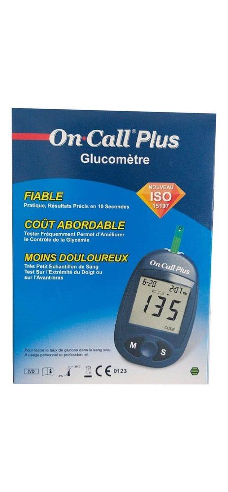 1 50 Mmol L On Call Plus Blood Glucose Meter 28 Days At Rs 500 Piece