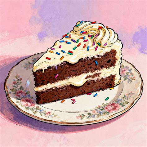 cake slice drawings 9