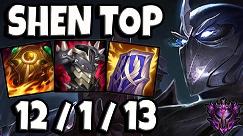 Shen Vs Sett Top Lol Korea Master Patch Youtube