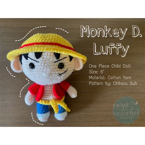 Monkey D Luffy Crochet Amigurumi Ubicaciondepersonas Cdmx Gob Mx