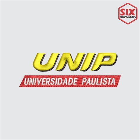 Matriz De Bordado Universidades Unip Produtos Elo7