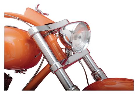 Accutronix Elite Mm Degree Rake Triple Tree For Harley Dyna