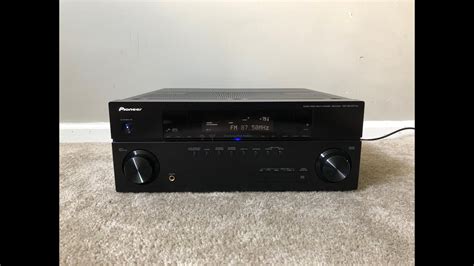 Pioneer Vsx Txh Hdmi Home Theater Surround Receiver Youtube