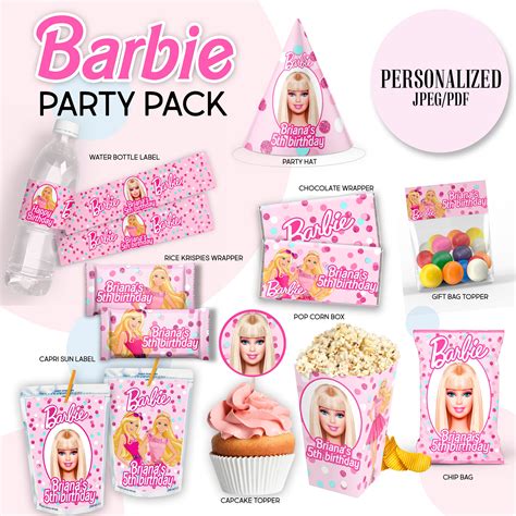 Barbie Birthday Banner