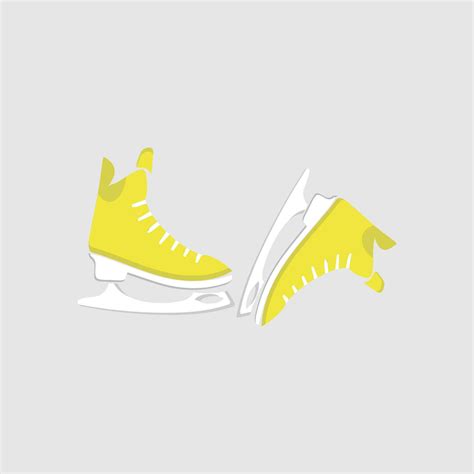 Ice Skates Icon Set Flat Set Of Ice Skates Vector Icons For Web Design