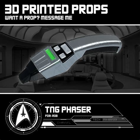 Star Trek TNG Phaser | Geek Printing