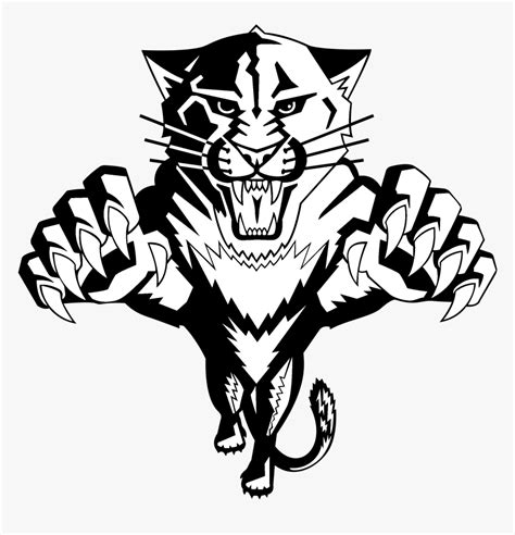 Florida Panthers Png - Florida Panthers Logo Black And White ...