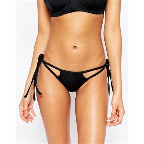 Asos Fuller Bust Exclusive Mermaid Strappy Bikni Pant Bikinis Strappy Bikini Top Swimwear