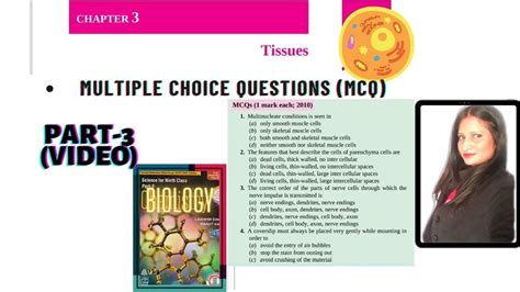 Tissues Multiple Choice Questions Mcq Part 3 Class Ix Biology Chem Focus Point Youtube