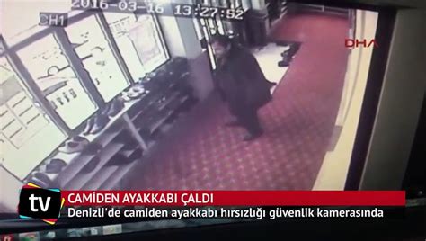 Camiden ayakkabı hırsızlığı güvenlik kamerasında Dailymotion Video