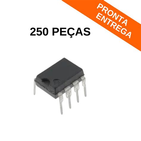 Kit 250 peças Circuito Integrado LM2904N DIP 8 PTH Circuitos