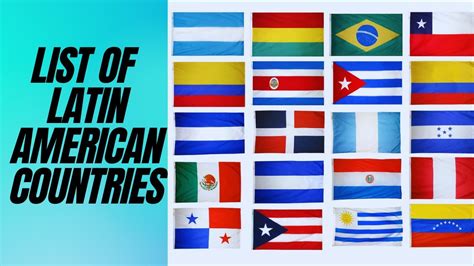 list  latin american countries youtube