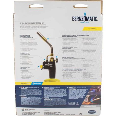 Set Brazare Bernzomatic Ts Cu Butelie Propilena