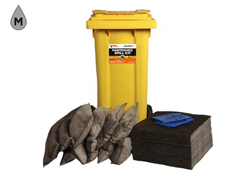 Maintenance Wheeled Bin Spill Response Kit Litres Askm