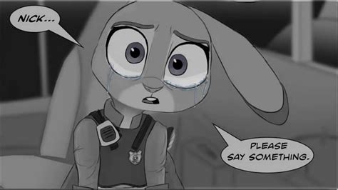 Nick X Judy Dont Cry Carrot Savage Company Zootopia Comic English