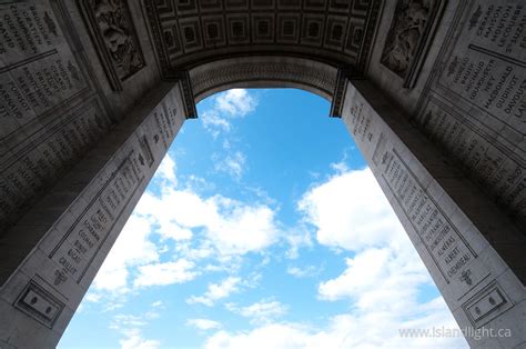 Arc de Triomphe ~ Architecture stockphoto from Place Charles de Gaulle ...