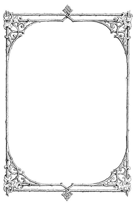 Free Printable Victorian Borders Free Templates Printable