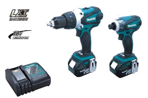 Makita 18V Hammer Drill / Impact Driver Combo