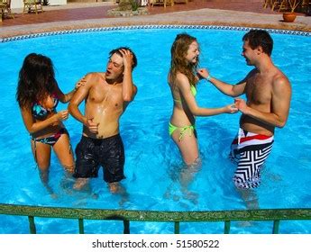 Hundred Couple Naked Pool Royalty Free Images Stock Photos Pictures Shutterstock