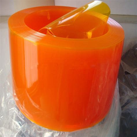 Yellow High Quality Pvc Soft Film For Door Curtain China Pvc Curtains