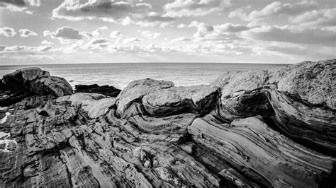 Fondos De Pantalla Paisaje Monocromo Mar Agua Rock Naturaleza