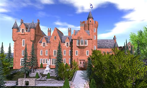 Beaufort Castle, Scotland | Second Life