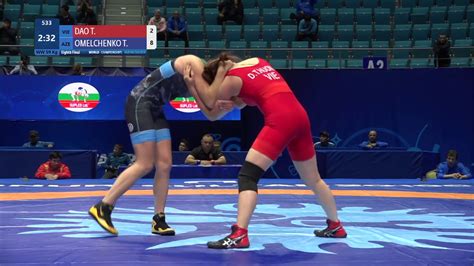 1 8 WW 59 Kg T DAO VIE V T OMELCHENKO AZE YouTube