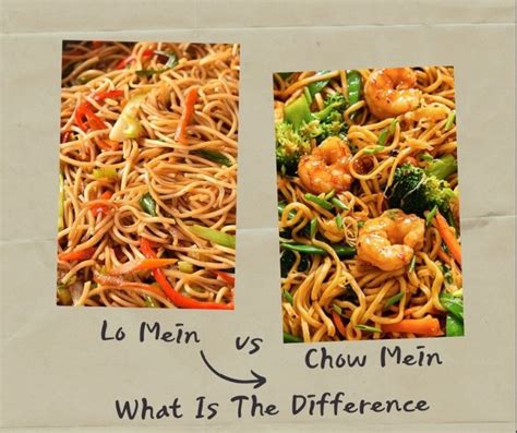 Lo Mein Vs Chow Mein What Is The Difference