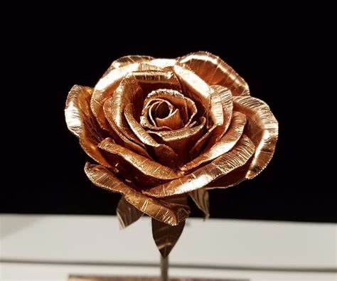 Copper Rose Make It At Home 4 Steps Instructables