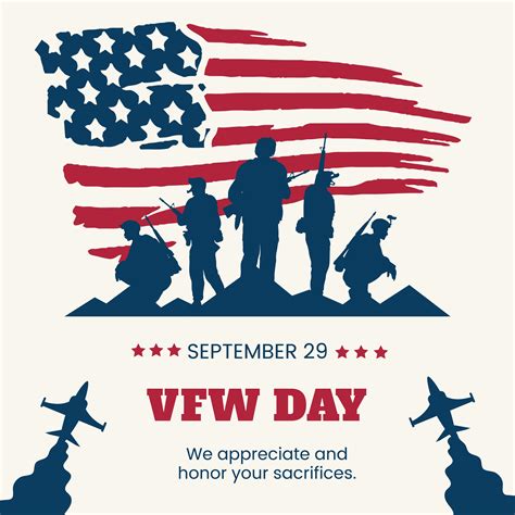 Vfw Day Flyer Background Template Edit Online And Download Example