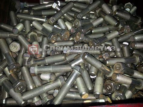 Болты М20, М16 и М12 классов прочности 6.6 и 6.8 | Санкт-Петербург