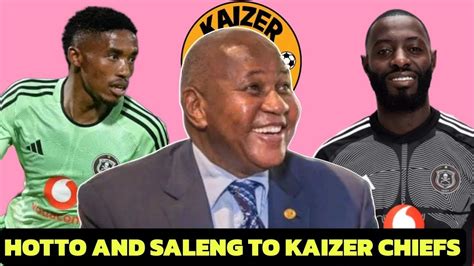 WELCOME TO AMAKHOSI HOTTO AND SALENG ARE NOW KAIZER CHIEFS PLAYERS