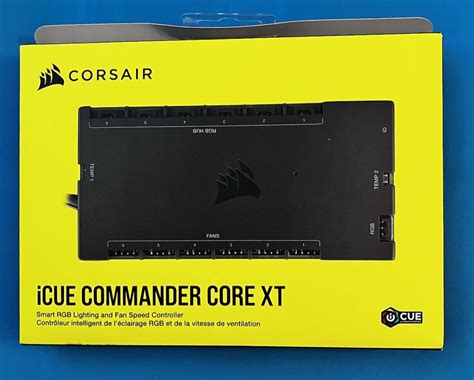 Corsair Icue Commander Core Xt Smart Rgb Lighting And Fan Speed