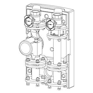 Meier Tobler Vario Pumpengruppe Pgr Wilo Para Hf Nettohe